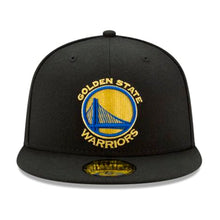 Load image into Gallery viewer, Golden State Warriors New Era 59Fifty Fitted Black Cap