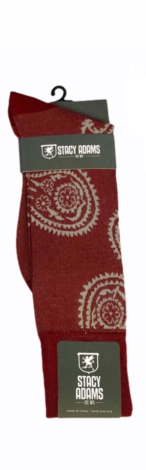 Stacy Adams Paisley Socks