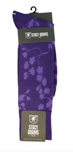 Stacy Adams Two Toned Floral Socks