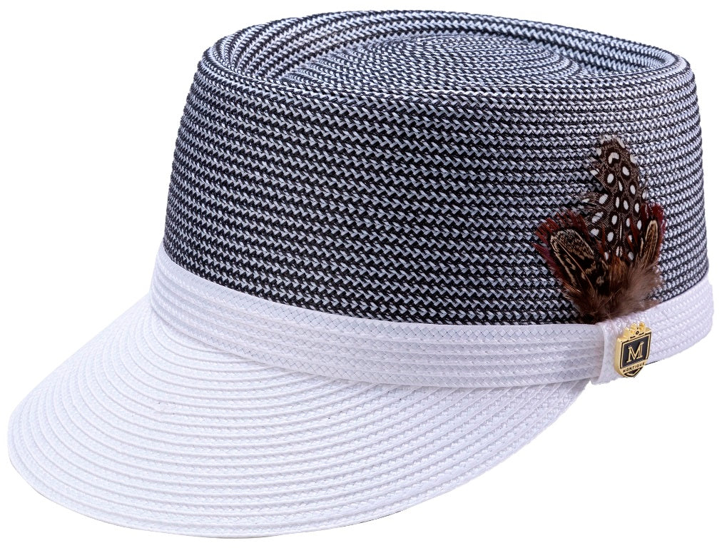 Braided Two Toned Legionnaire Cap