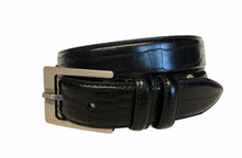 Load image into Gallery viewer, Black Leather Belt