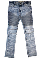 Slim Fit Ice Blue Jeans # 33404