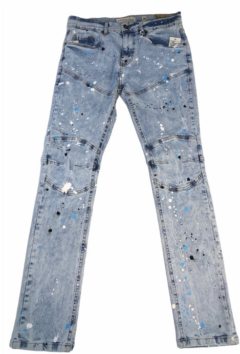 Slim Fit Ice Blue Jeans