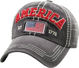 Americana Vintage Baseball Cap