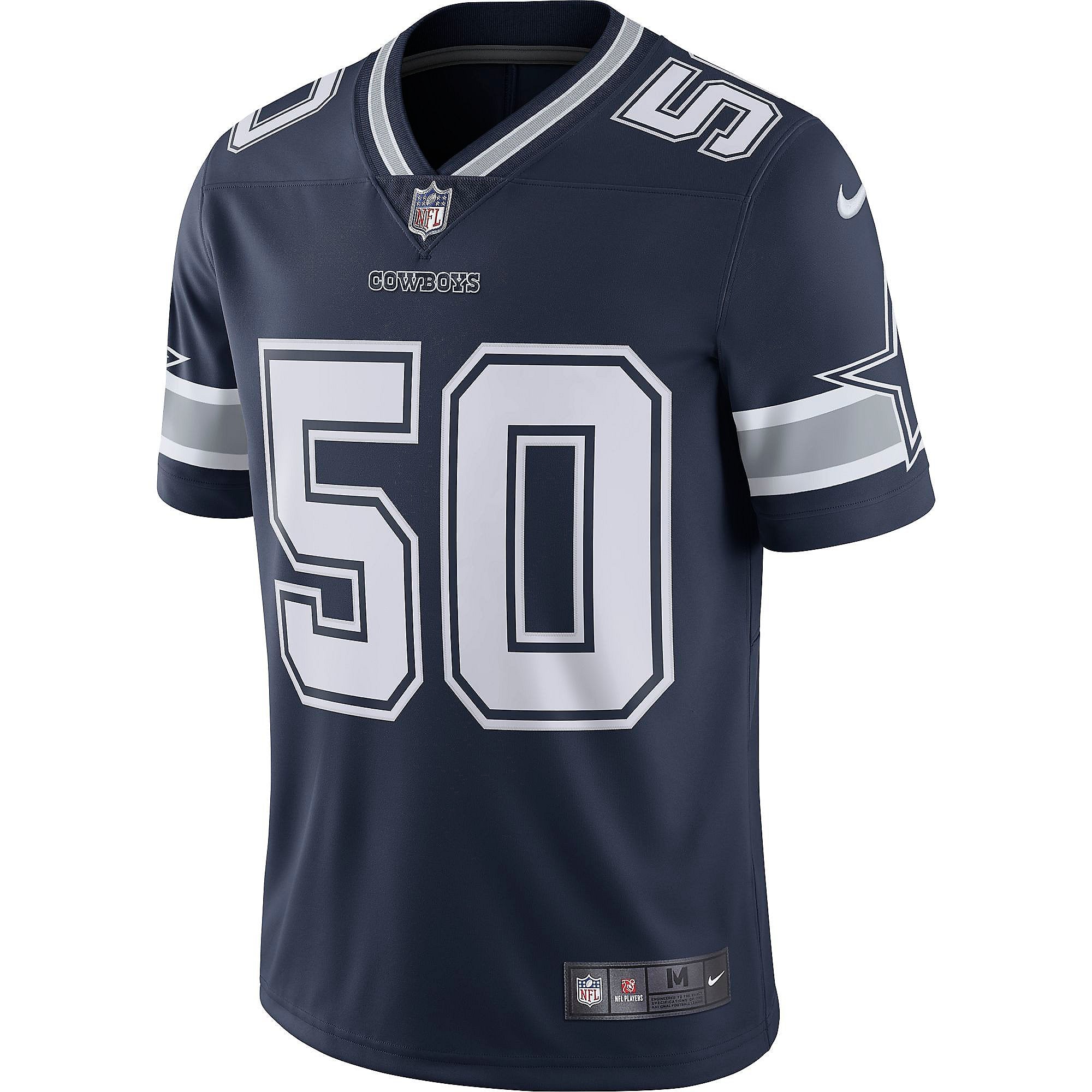 Nike Dallas Cowboys No50 Sean Lee Navy Blue Team Color Women's Stitched NFL Elite Gold Jersey