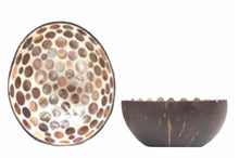 Load image into Gallery viewer, Coconut Shell Mother of Pearl Bowl