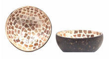 Load image into Gallery viewer, Coconut Shell Mother of Pearl Bowl
