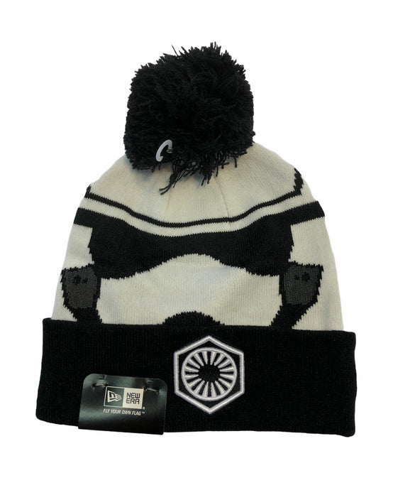 Star Wars Stormtrooper New Era Pom Knit Beanie