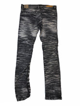 Load image into Gallery viewer, Distressed Slim Fit Black Jeans