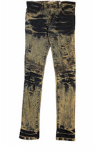 Load image into Gallery viewer, Slim Fit Vintage Gold Jeans
