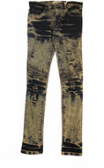 Slim Fit Vintage Gold Jeans