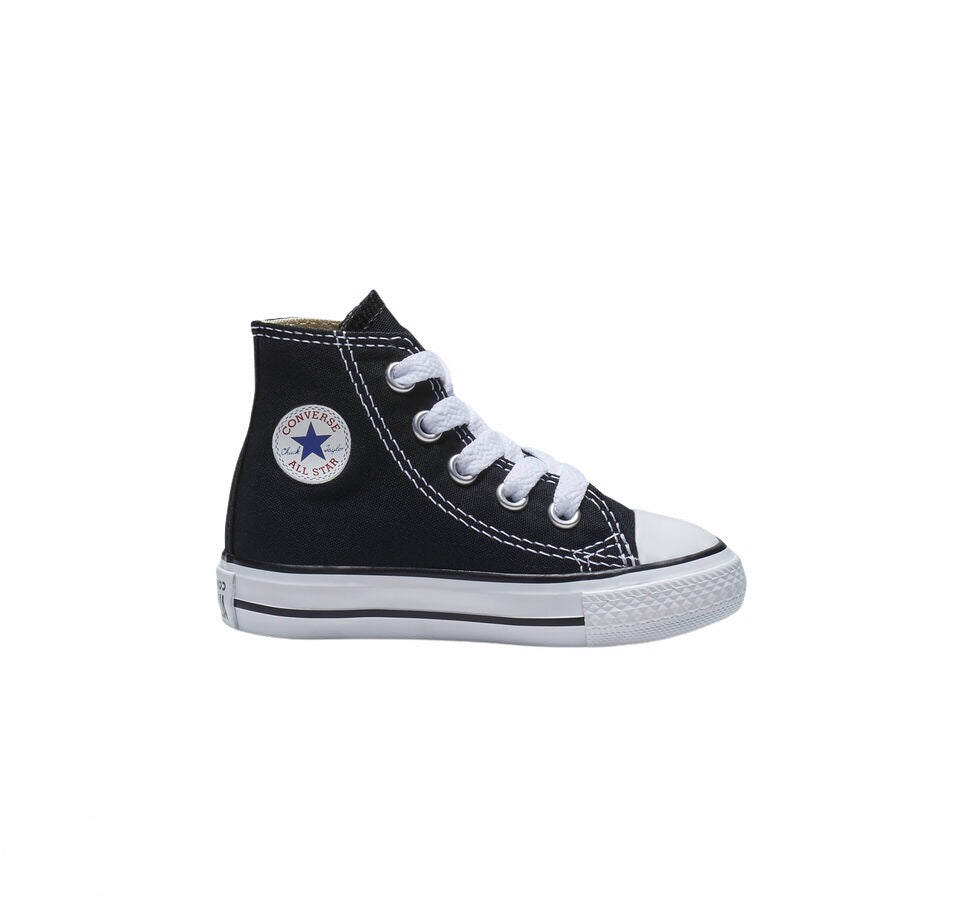 Chuck Taylor All Star Black with White High Top INFANT