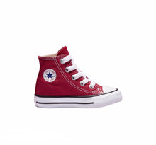Load image into Gallery viewer, Chuck Taylor All Star Red and White High Top INFANT