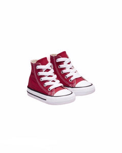 Chuck Taylor All Star Red and White High Top INFANT