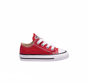 Chuck Taylor All Star Red with White Low Top INFANT