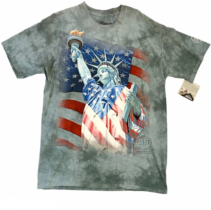 Statue of Liberty Mountain Brand Tee