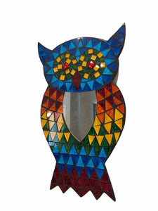 Mosaic Owl Wall Decor