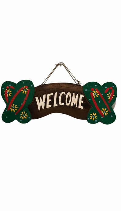 Flip Flop Welcome Sign