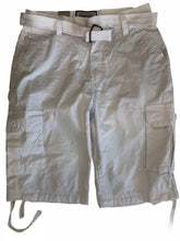 Load image into Gallery viewer, White Cargo Shorts