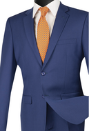 Vinci Ultra Slim Single Breasted Suit (Available in Multiple Colors)