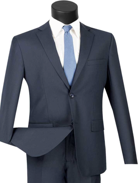 Vinci Ultra Slim Single Breasted Suit (Available in More Colors)