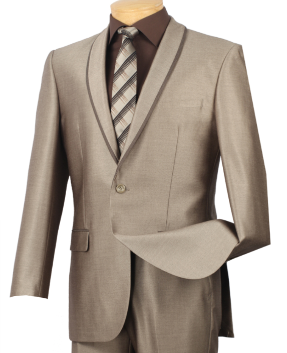 Vinci Shawl Collar Slim Fit Suit