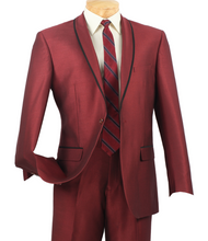 Load image into Gallery viewer, Vinci Shawl Collar Slim Fit Suit