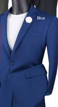 Load image into Gallery viewer, Vinci Slim Fit Two Button Suit in More Colors