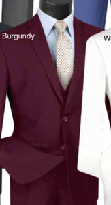 Vinci Slim Fit 3 Piece Suit in Even More Colors