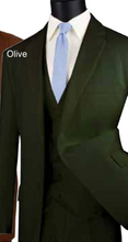 Load image into Gallery viewer, Vinci Classic Three Piece Suit in Navy or Olive
