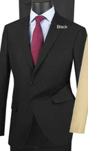 Load image into Gallery viewer, Solid Ultra Slim Suit