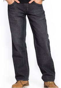 Relaxed Fit Jeans (Black)