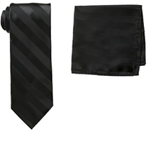 Load image into Gallery viewer, Stacy Adams Two Toned Tie and Hanky Set