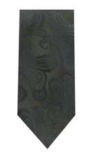 Load image into Gallery viewer, Men&#39;s Microfiber Paisley Tie and Hanky (Basic Colors)