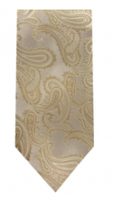 Load image into Gallery viewer, Microfiber Paisley Tie (Pink and Gold Variations)
