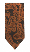 Load image into Gallery viewer, Microfiber Paisley Tie (Red Variations)