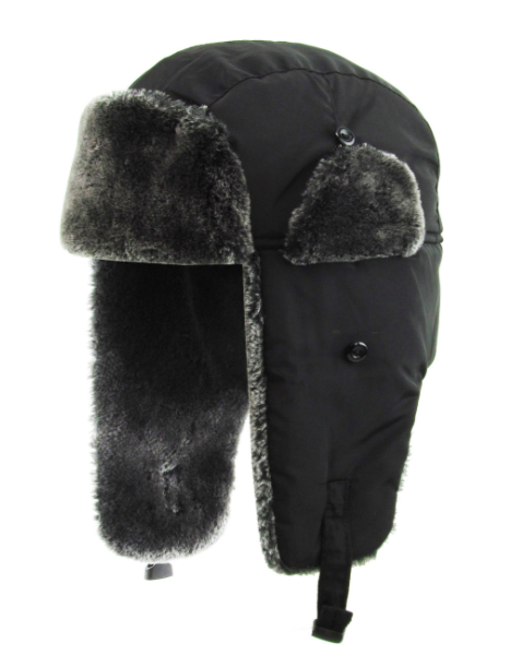 Soft Fur Solid Trapper Hat