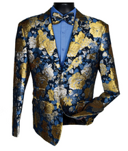 Load image into Gallery viewer, Slim Fit Party Blazer with Bowtie (Available in Multiple Colors)