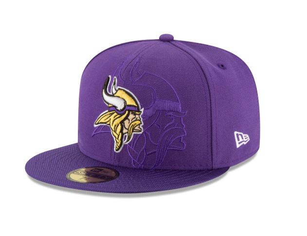 Minnesota Vikings New Era 59fifty 5950 Fitted Cap