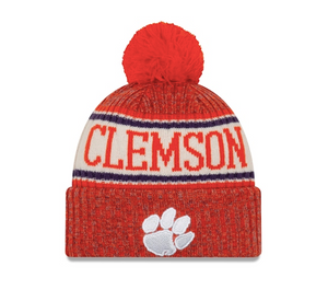 Clemson Tigers New Era Knit Beanie