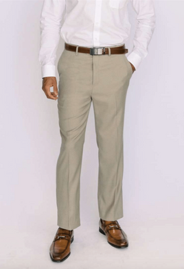 Tan Modern Fit Dress Pants