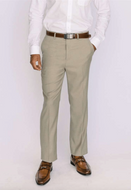 Tan Modern Fit Dress Pants