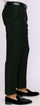 Load image into Gallery viewer, Black Slim Fit Dress Pants
