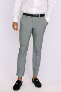 Gray Ultra Slim Dress Pants