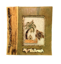 Load image into Gallery viewer, Myrtle Beach Banana Leaf Photo Album