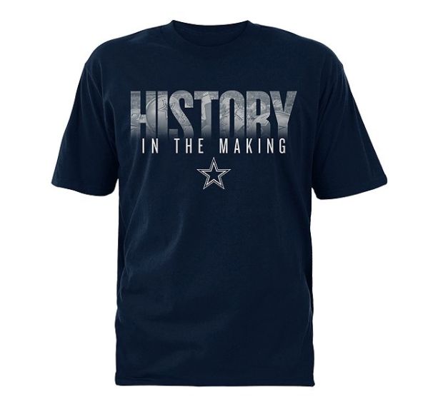 Dallas Cowboys Mens Stats Short Sleeve T-Shirt