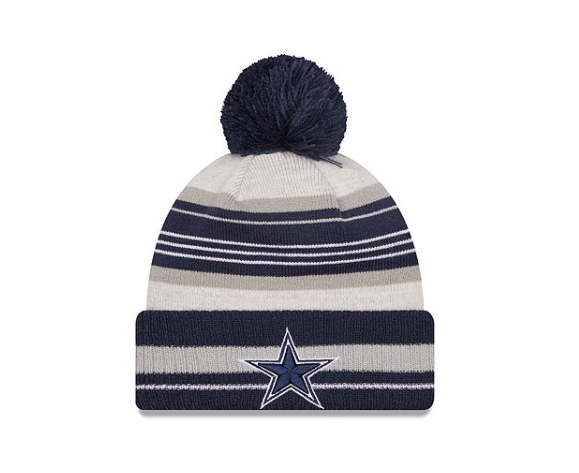 Dallas Cowboys New Era Mens Knit Grayed Hat