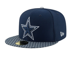 Dallas Cowboys New Era Mens Sideline 59Fifty Hat