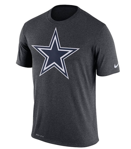 Dallas Cowboys Nike Mens Legend Logo Essential 3 Tee