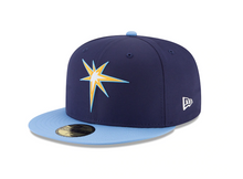 Load image into Gallery viewer, Tampa Bay Rays Fitted Cap